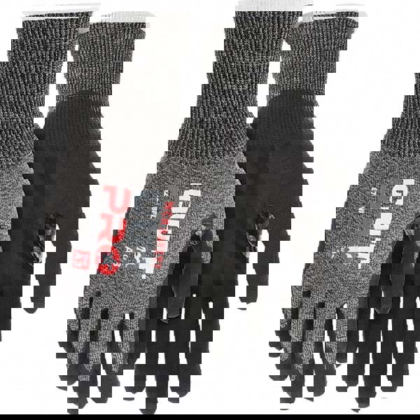 Cut, Puncture & Abrasive-Resistant Gloves: Size L, ANSI Cut A3, ANSI Puncture 4, Foam Nitrile, HPPE